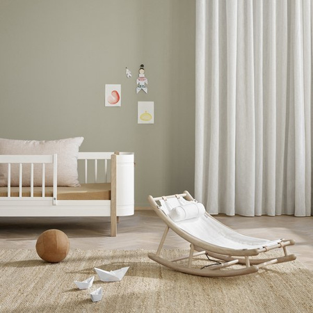 OLIVER FURNITURE Dodatkowe siedzisko do bujaka dziecięcego Wood junior karmel