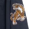 KENZO Kids Sukienka z krótkim rękawem ziemno-szara z nadrukiem
