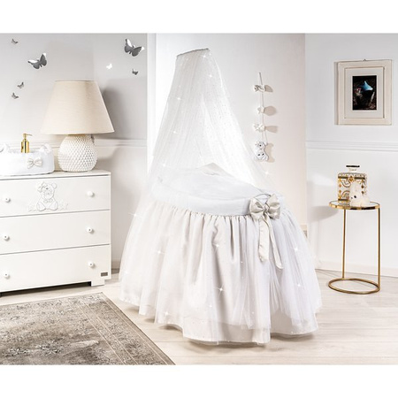 PICCI VANITY Komoda dziecięca ozdobiona kryształkami Swarovski'ego