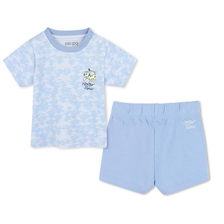 KENZO Kids Baby boy t-shirt and shorts set