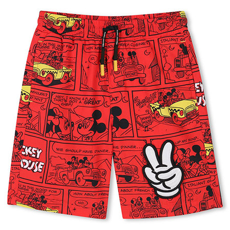 MARC JACOBS Boys' swimming shorts MICKEY, red