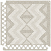 EEVEVE Mata dziecięce PLAYMAT Kilim - Feather Gray