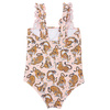 KENZO Kids Printed Swimsuit for Girls