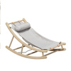 OLIVER FURNITURE Bujak dziecięcy Wood Toddler Rocker, oak/grey