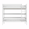LIFETIME Kidsrooms Двоярусне ліжко з драбиною 90x200 см - Breeze, білий