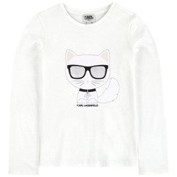 KARL LAGERFELD KIDS Girls short sleeves tee shirt