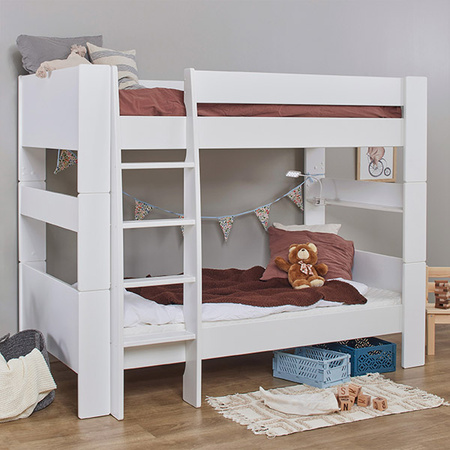 Hoppekids SFK Bunk bed 90x200 cm, White
