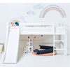 Hoppekids ECO Luxury Low bunk bed with slide and vertical ladder 90x200