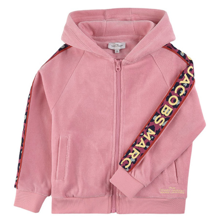 THE MARC JACOBS Girls branded hoodie in pink