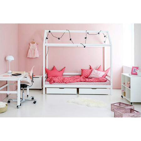 HOPPEKIDS Komplet pościeli dziecięcej PRINCESS 140x200/60x63cm