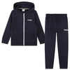 BOSS Kids Boys two-piece logo tracksuit in navy