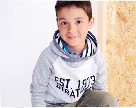 TIMBERLAND Sweter chłopięcy z kapturem