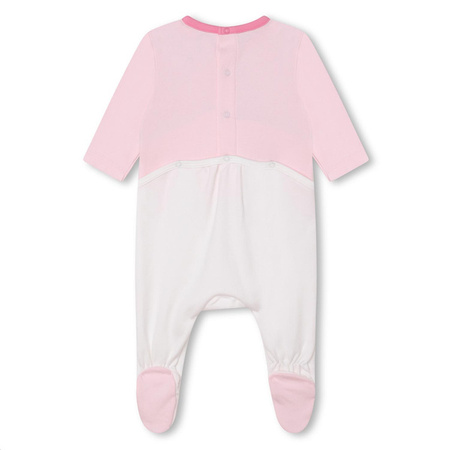 THE MARC JACOBS Girls pink and white babygrows (2 packs)