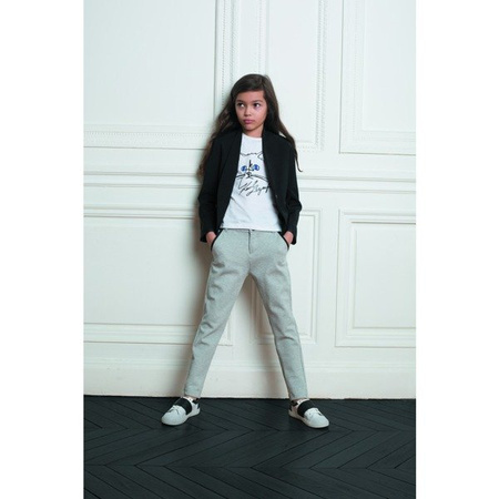 KARL LAGERFELD KIDS Buty dziewczęce skórzane