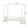 Hoppekids ECO Dream Four Poster Bed 90x200 cm