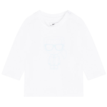 KARL LAGERFELD Kids Baby boys blue and white set