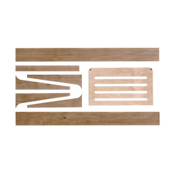 We Are Bitte Zestaw do przekształcenia łóżeczka Nature, dąb