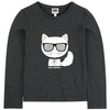 KARL LAGERFELD KIDS T-shirt z długim rękawem