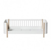OLIVER FURNITURE WOOD MINI+ JUNIOR BED, WHITE/OAK