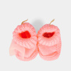 BILLIEBLUSH Pink Knitted Baby Shoes for Girls