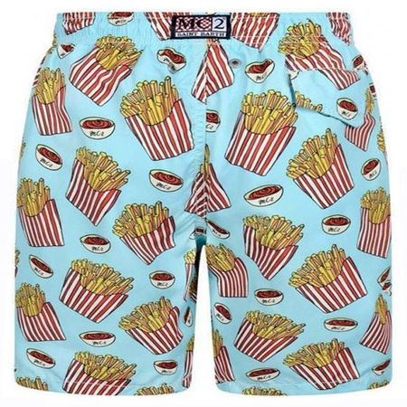 MC2 Saint Barth Kąpielówki chłopięce FRENCH FRIES