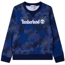TIMBERLAND Bluza chłopięca z długim rękawem z nadrukiem
