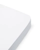 OLIVER FURNITURE FITTED BABY SHEET 70X140 CM, SIMPLY WHITE
