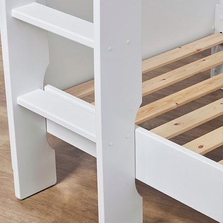 Hoppekids SFK Bunk bed 90x200 cm, White