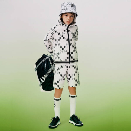KARL LAGERFELD Boys bermuda shorts with monogram print