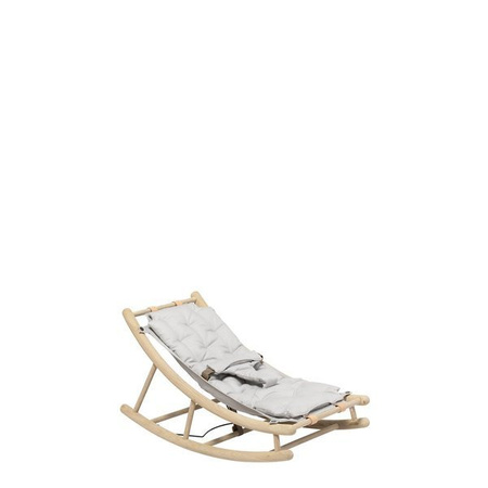 OLIVER FURNITURE Wood baby & toddler rocker, oak/grey