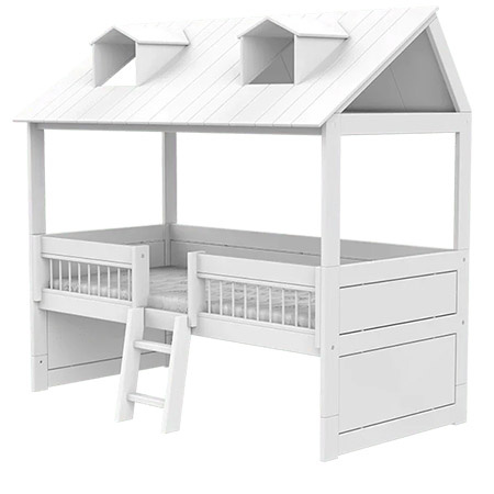 LIFETIME Kidsrooms Kid's Cabin bed Beach House 90x200 cm, white
