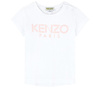KENZO Kids T-shirt niemowlęcy dla dziewczynki z logo