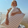 DEAR APRIL JUNIOR BEDDING 100X135 CM, SAIL STRIPES