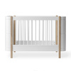 OLIVER FURNITURE Ліжечко Wood MINI White/Oak + дитячий комплект для дітей віком до 9 років