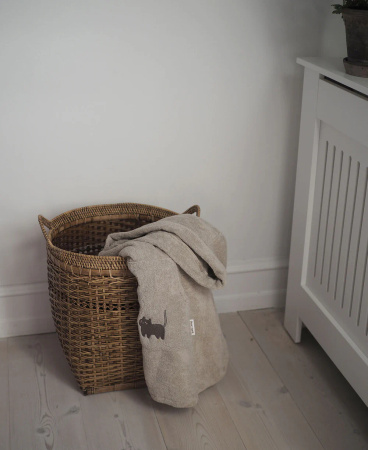 OLIVER FURNITURE Poncho dziecięce kąpielowe Moon Cats