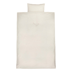 We Are Bitte Organic Junior Bedding Whale 100x140/40x45 cm