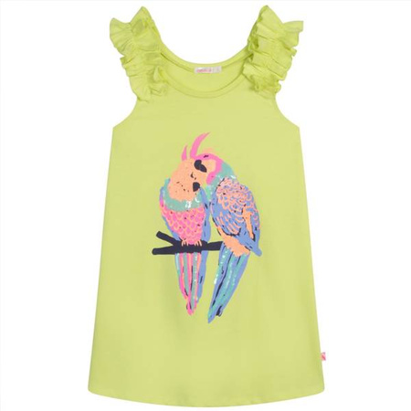 BILLIEBLUSH Girls sleeveless dress in lemon