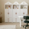 LIFETIME Kidsrooms Bookcase with three shelfs, wite