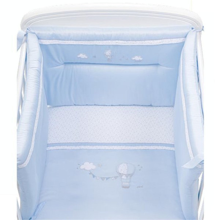 PICCI ARIA Pościel dziecięca 3-częściowa błękitna