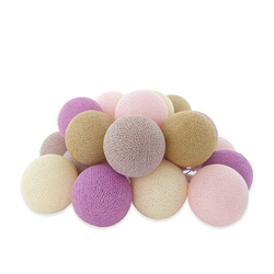 LIFETIME Kidsrooms Girlandy do pokoju dziecięcego Pink Lily