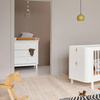OLIVER FURNITURE WOOD Дитячий комод з трьома шухлядами та пеленальний столик, білий