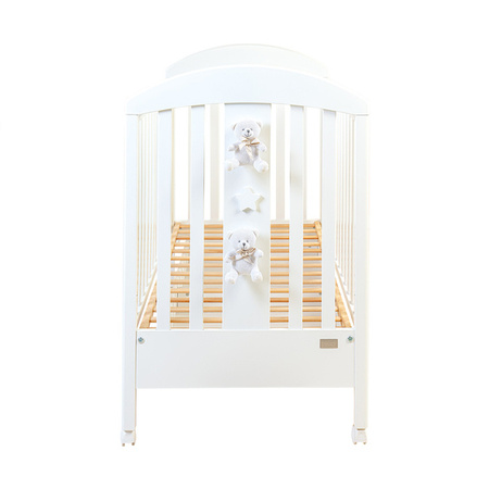  PICCI Nene Łóżeczko dziecięce z misiami z beżowymi wstążkami