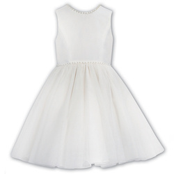 SARAH LOUISE Ballerina length dress ivory