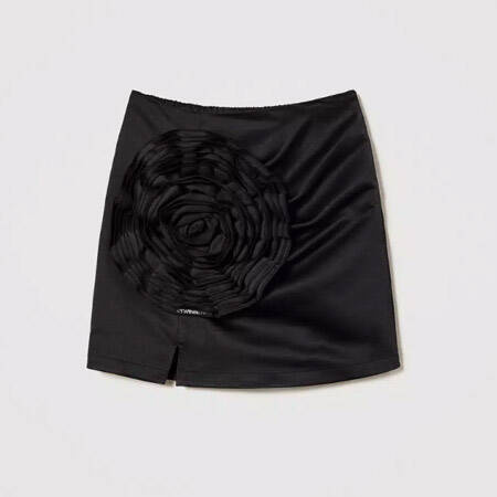 TWINSET Girls short skirt in black