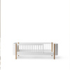  OLIVER FURNITURE Дитяче ліжко Wood WOOD MINI, 68 x 162 см, білий/дуб