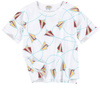 KENZO Kids T-shirt dziewczęcy z nadrukiem