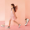 TWINSET Girls ballerina shoes in optical white 