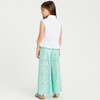 TWINSET Girls woven top without sleeves in white