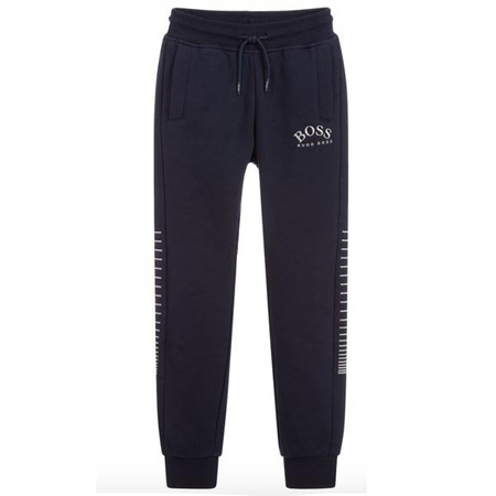BOSS Kids Fleece tracksuit pants