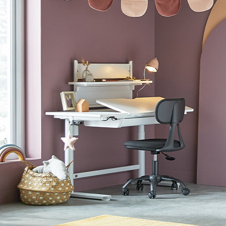 OLIVER FURNITURE CAMP Biurko dziecięce white/oak